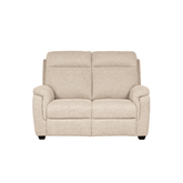 Bowen Beige Fabric 2 Seater Fixed Sofa - Pendle Village Furniture